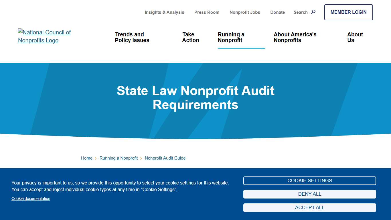 State Law Nonprofit Audit Requirements National Council of Nonprofits