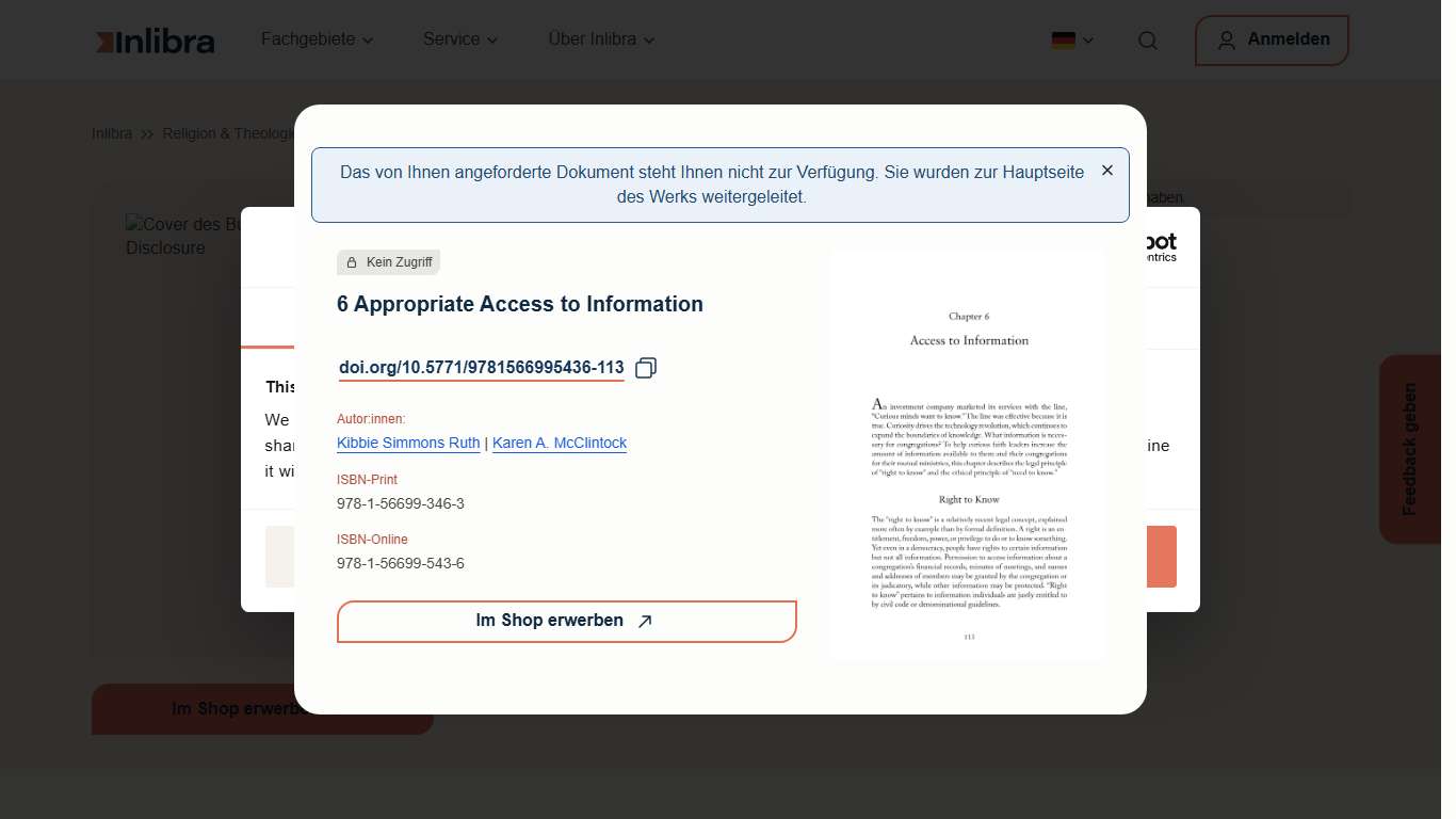 Healthy Disclosure - Inlibra