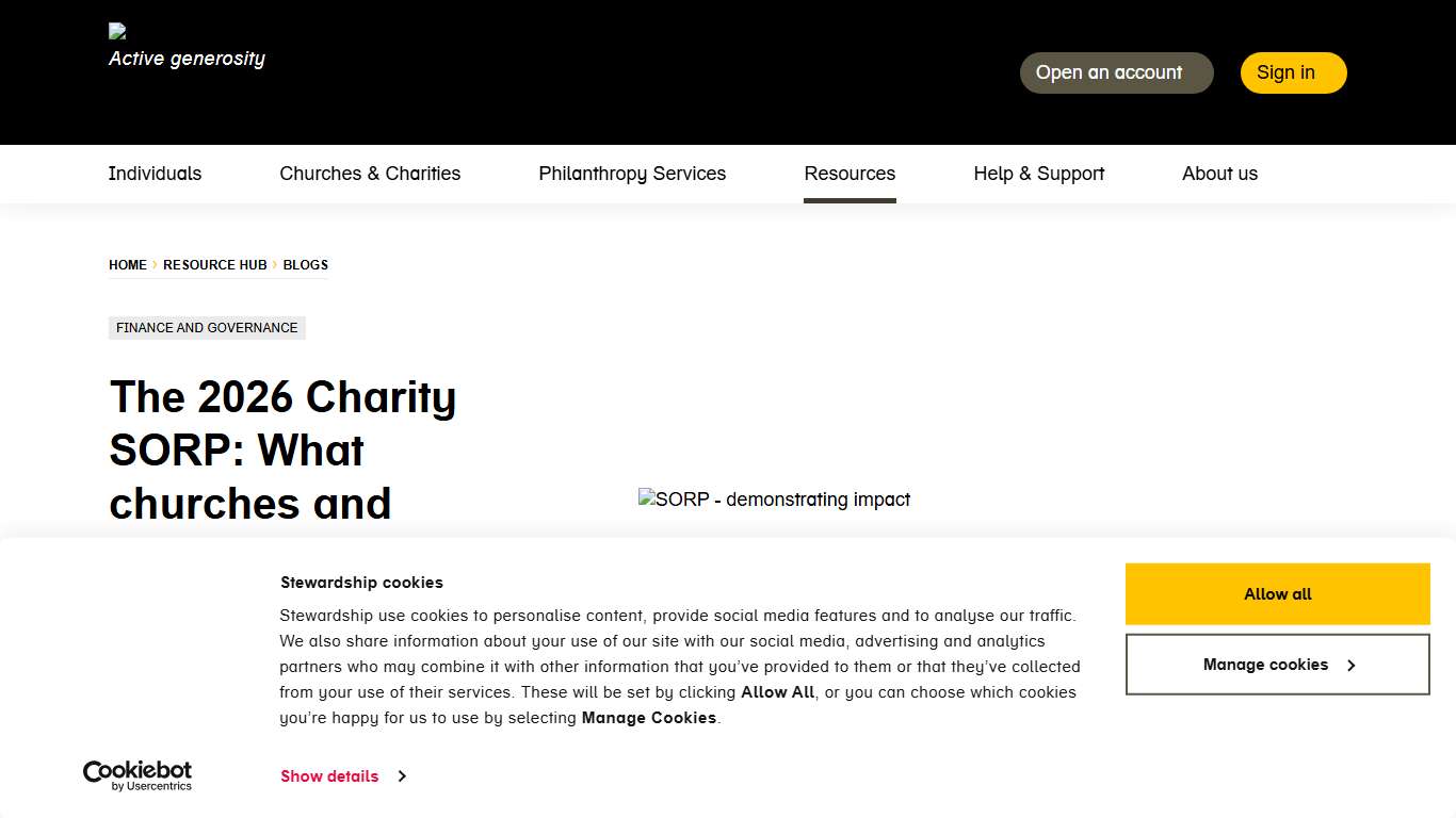 The 2026 Charity SORP: What churches and Christian charities need to know